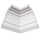 Потолочный плинтус glanzepol GP91