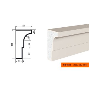 Подоконник ПВ-160/1
