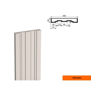 Пилястра ПЛВ - 450/3 (тело)