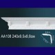 потолочный плинтус с орнаментом AA108