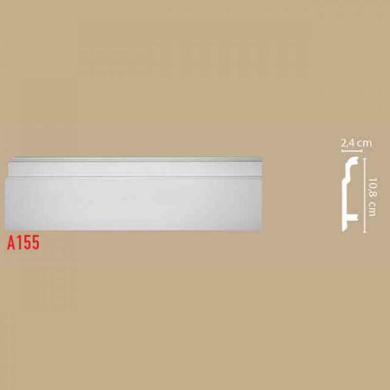 A155/16 Плинтус напольный (105*24*2000мм)