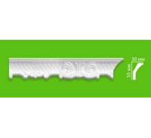 Плинтус потолочный инжекционный Villa Deco VD-41G