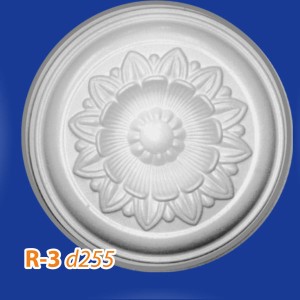 Розетка потолочная из полистирола R3