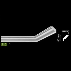 Гладкий потолочный профиль Z15