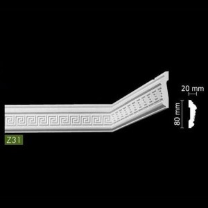 Гладкий Потолочный гибкий профиль Z31