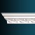 потолочный плинтус с орнаментом Гибкий AA028F