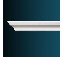 Плинтус потолочный без орнамента Гибкий AB180F