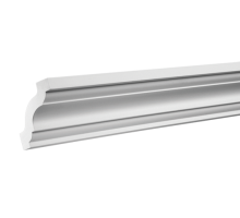 Плинтус потолочный без орнамента 1.50.141