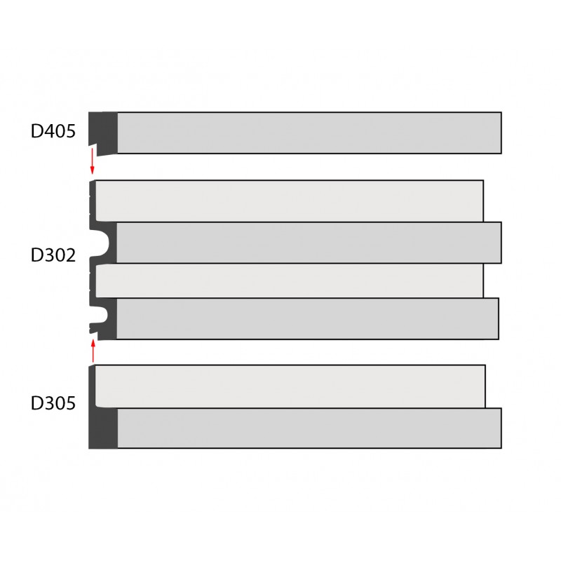 Молдинг D405-1070 ДМ(31*21*2900 мм)
