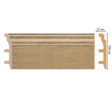 D232-83 ШК/14 Плинтус напольн.DECOMASTER(100*22*2400 мм)