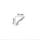 96627/15 FLEXIBLE плинтус DECOMASTER-2 (54х50х2400мм)