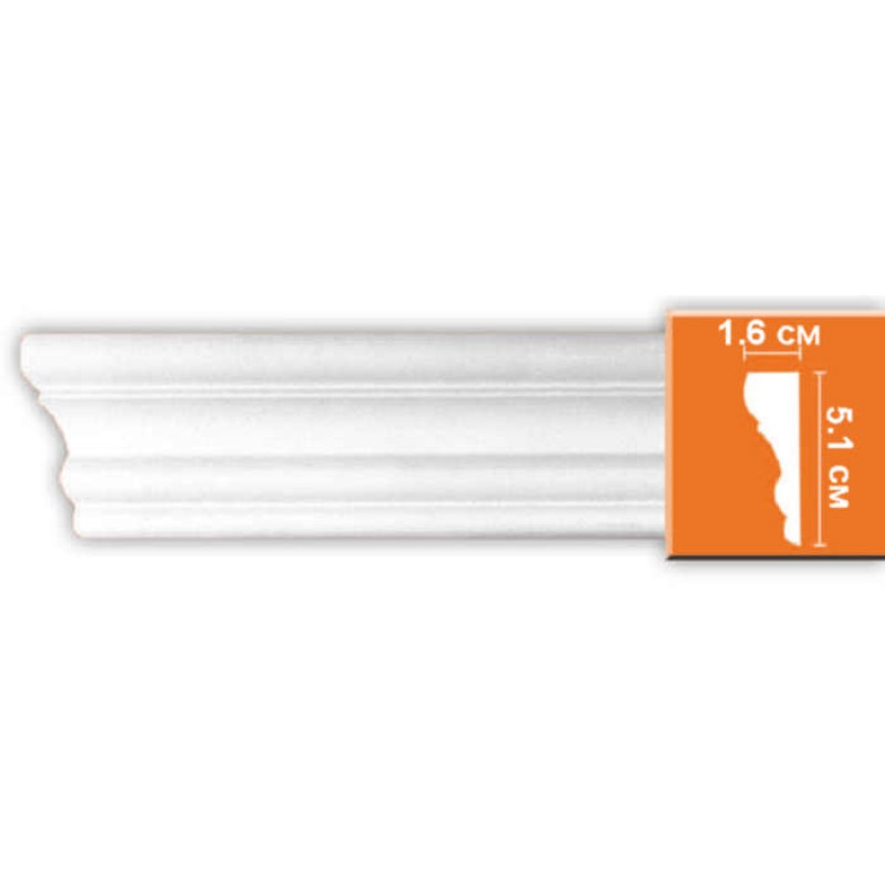 97164/36 FLEXIBLE молдинг DECOMASTER-2 (51х16х2400мм)