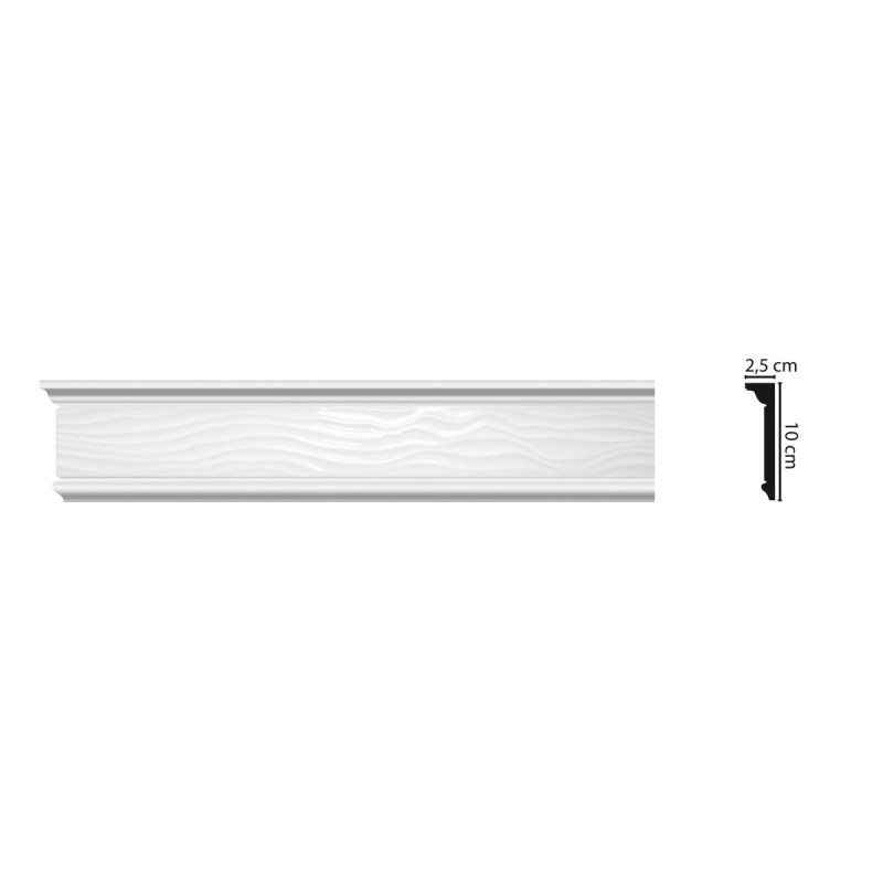 D218/16 Плинтус ДМ(100*25*2000 мм)