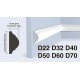 Молдинг Hiwood D32-NP 