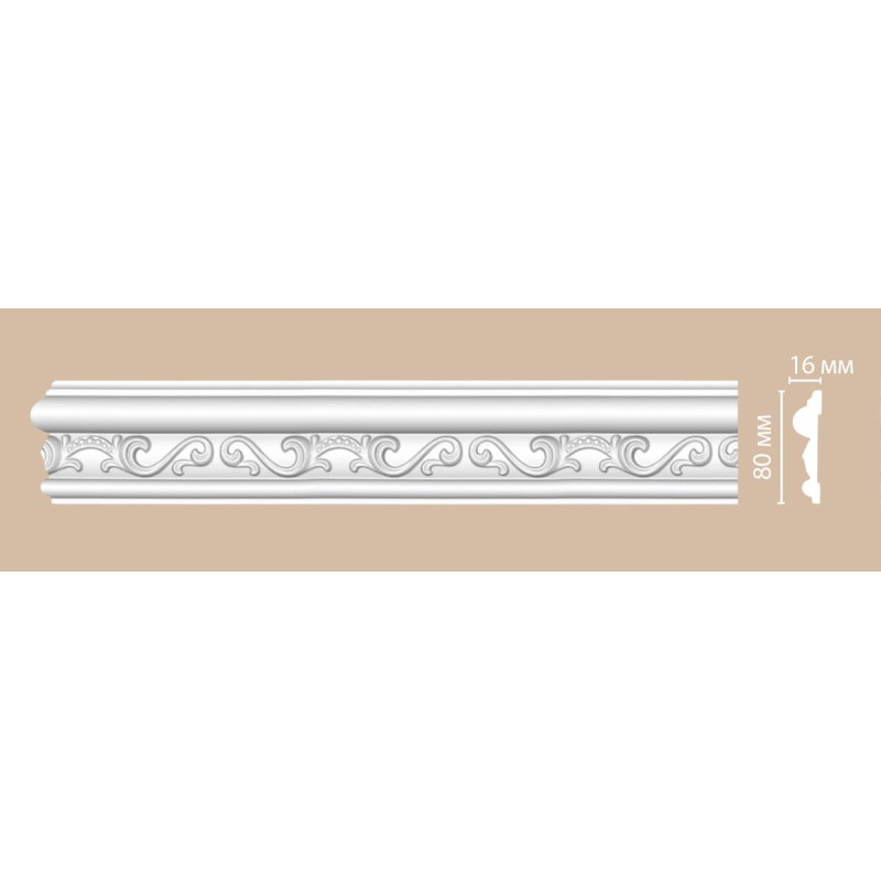 98646/36 молдинг DECOMASTER-2 (80х16х2400мм) [DT-8646]