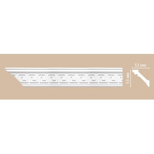 95655/34 FLEXIBLE плинтус DECOMASTER-2 (53x53x2400мм)