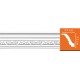 95842/30 FLEXIBLE плинтус DECOMASTER-2 (35х35х2400мм)