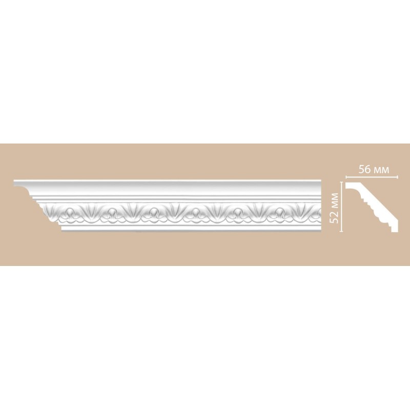 95609/54* плинтус DECOMASTER-2 (56х52х2400мм)