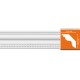 DT 138/34 плинтус DECOMASTER-2 (55х55х2400мм)