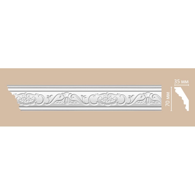 DT 9/52 плинтус DECOMASTER-1 (70х35x2400мм) (DT-5009)