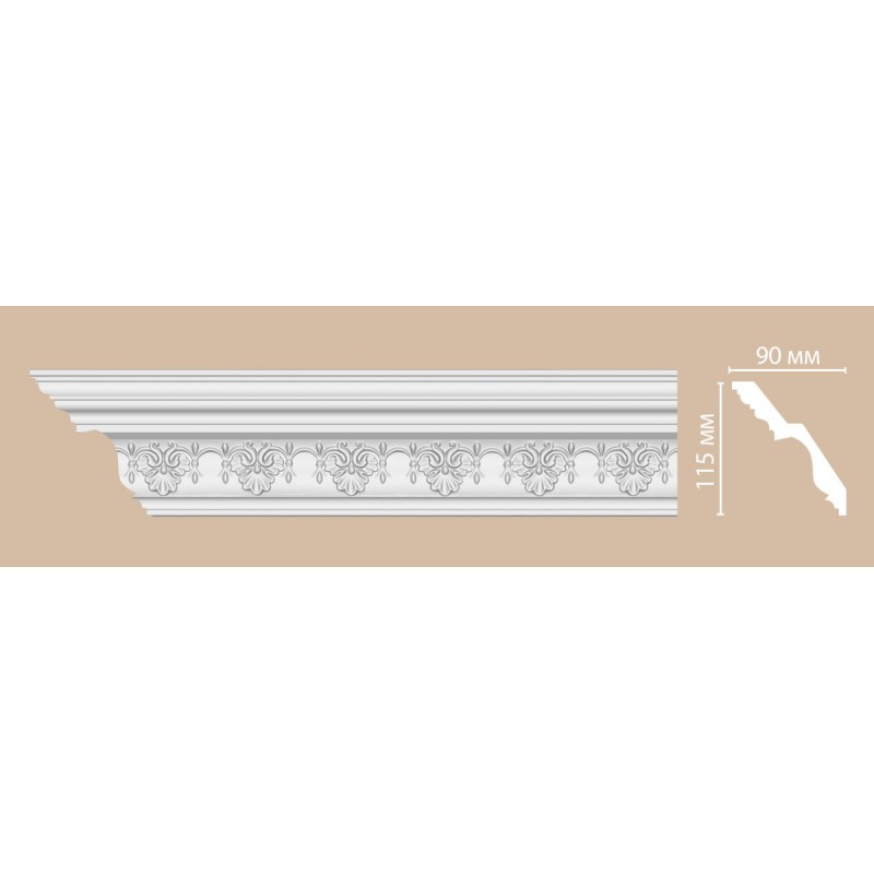 DT 9851/22 плинтус DECOMASTER-1 (115х90х2400мм)