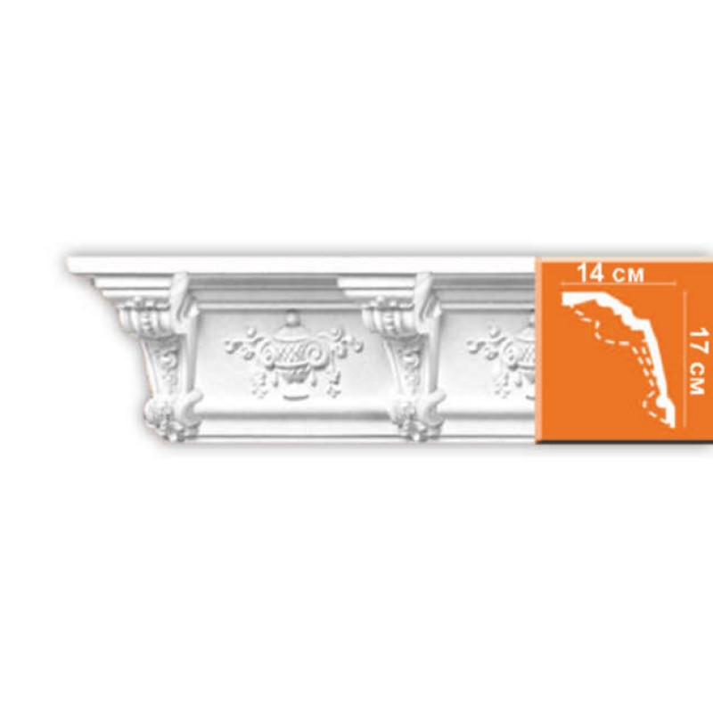 DT 9885/6 плинтус DECOMASTER-1 (170x140х2400мм)