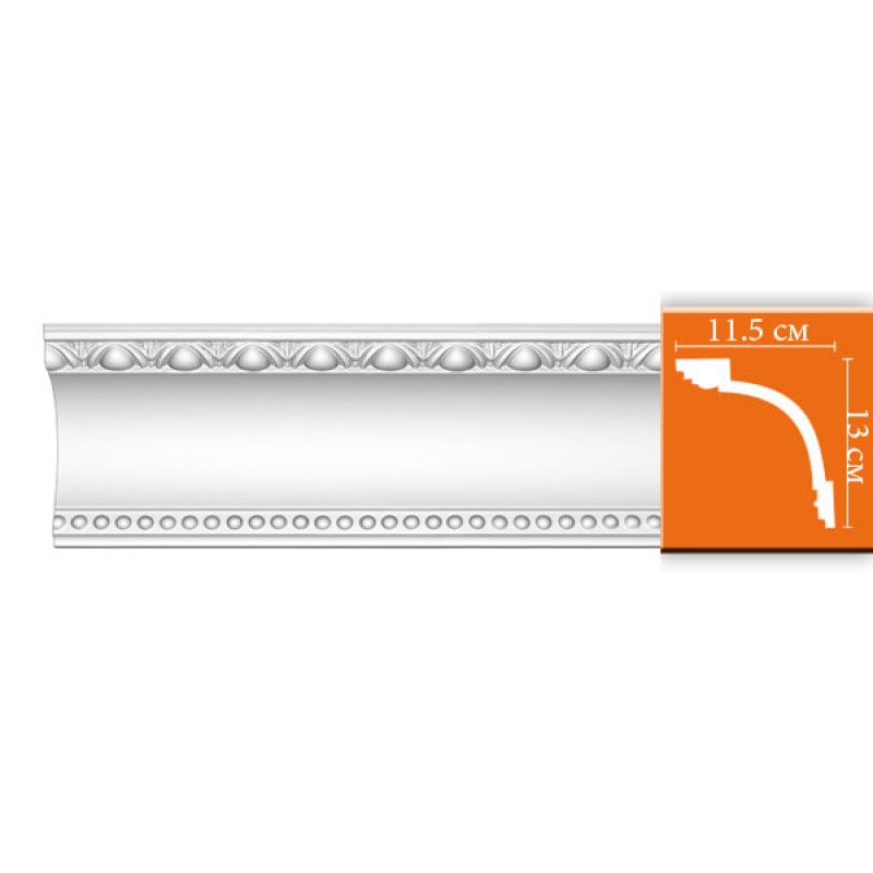 DT-88107/18 плинтус DECOMASTER-2 (130х115х2400мм)