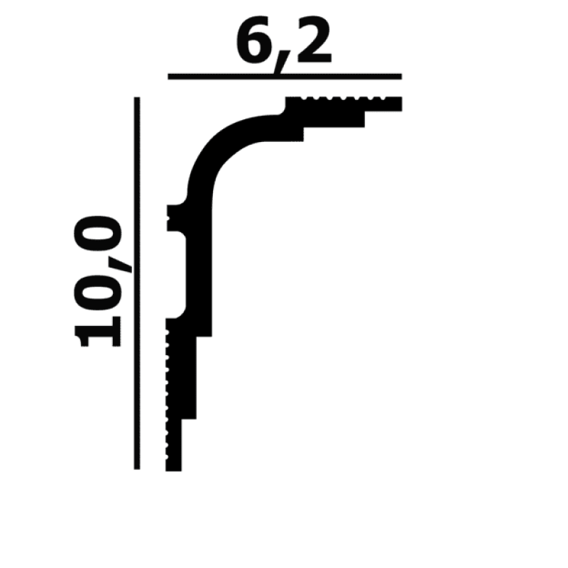 
				Карниз P102