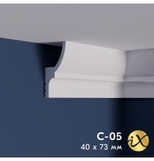 Карниз ударопрочный ПраймДекор iX C05 73/40