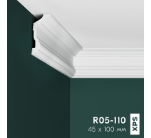 Плинтус потолочный ПраймДекор R05-110 135/65