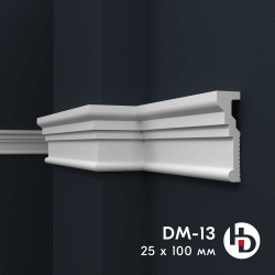 Молдинг из жесткого XPS ПраймДекор HD DM13 Молдинг из жесткого XPS ПраймДекор HD DM13