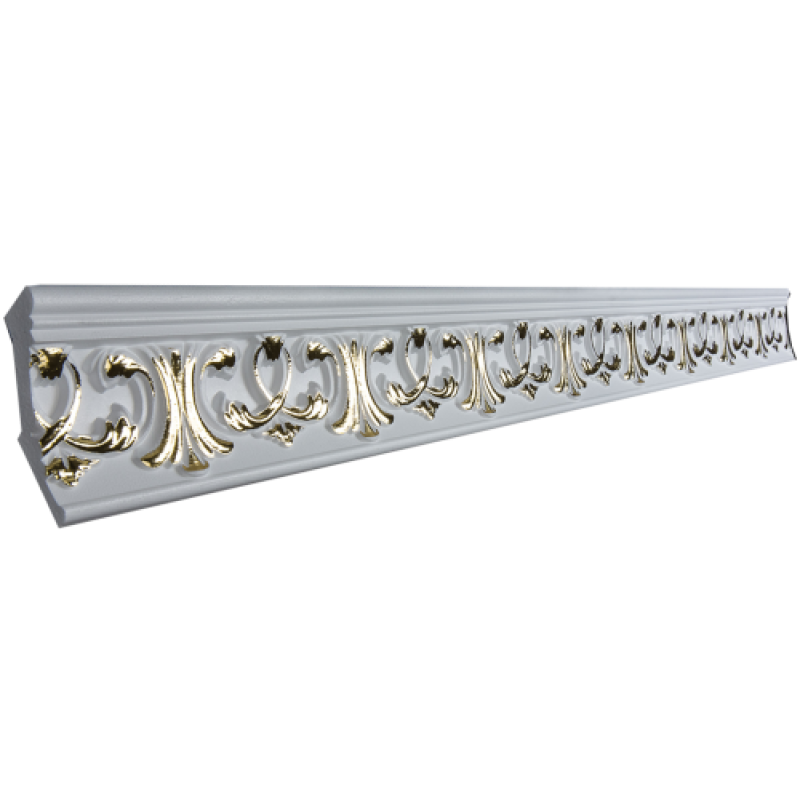 Потолочный плинтус Glanzepol® GP-28 GOLD