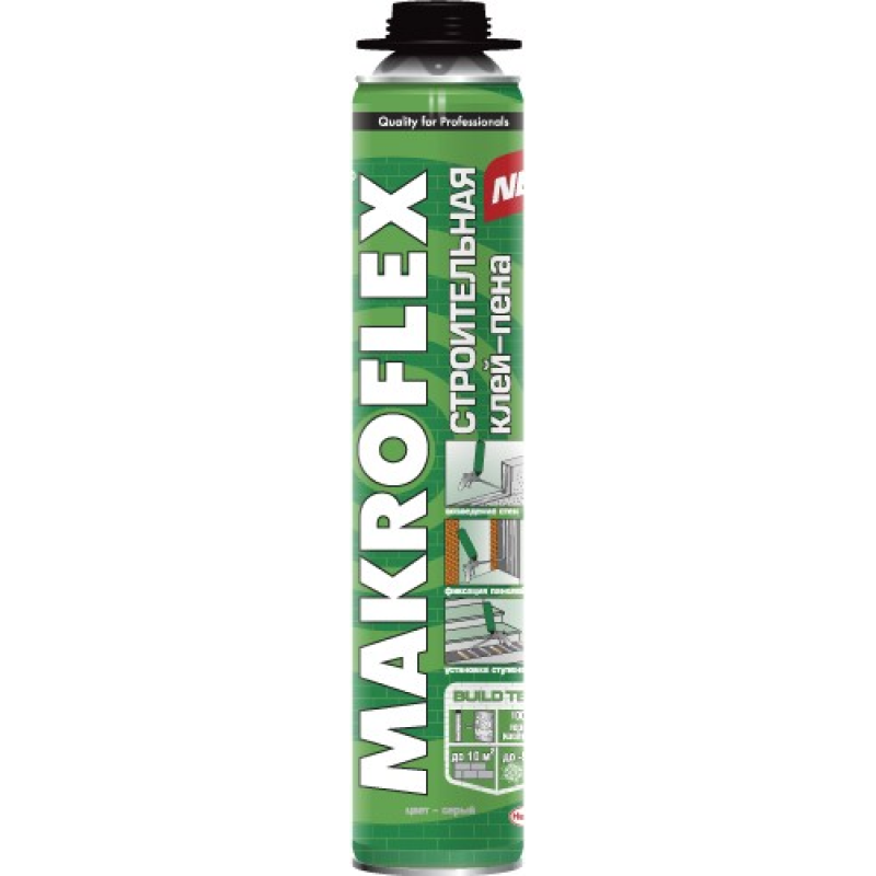 Клей-Пена монтажная профи (Makroflex) 850мл