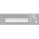95093 ШК/24 плинтус DECOMASTER-3 (140х85х2400мм)
