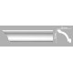 96516 ШК/80 плинтус DECOMASTER-3 (55х55х2400мм)