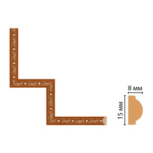 Декоративный угловой элемент 130-1-53 (200*200)