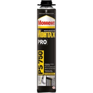 Монтажная пена Момент Монтаж PRO PS750, Момент, 750мл