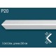 Уголок дюрополимер P20