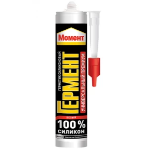 Герметик Силикон. Премиум Момент ГЕРМЕНТ прозрачный, 280мл