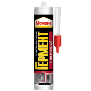 Герметик Силикон. Универсальный Момент ГЕРМЕНТ прозр.,(Henkel), 280мл