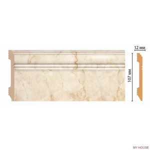 D105-80 ШК/18 Плинтус напольн.DECOMASTER(107*12*2400 мм)