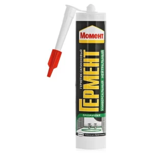 Герметик Силикон. Универсальный Момент ГЕРМЕНТ прозр., 280мл