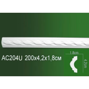 Молдинг полиуретановый AC204U