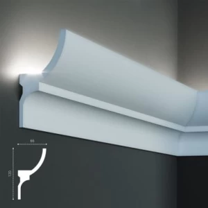 KF 714 (2м) Карниз для скрытой подсветки
