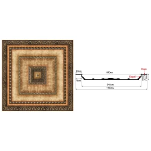 KP100-57 Купол (1000х1000х71)