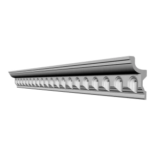 Потолочный плинтус с рисунком ДП 13/100 