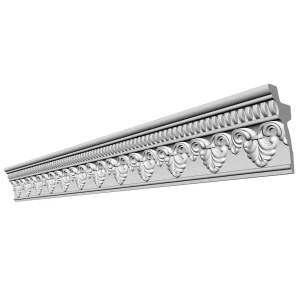 Потолочный плинтус с рисунком ДП 26/120 