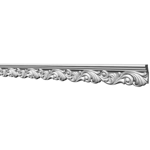 Потолочный плинтус с рисунком ДП 02/60 