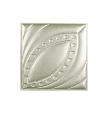 Мягкая стеновая панель из экокожи Petal 400х400 мм - Grass