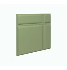 Мягкая стеновая панель Strong 400х400 мм - Olive